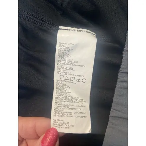 prAna Arch Skort Plus Chalkboard Gray Athletic Size 2X Hiking Outdoor Athleisure