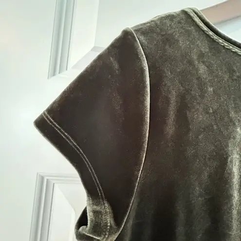 Karen Kane Velvet Dress Green Size M