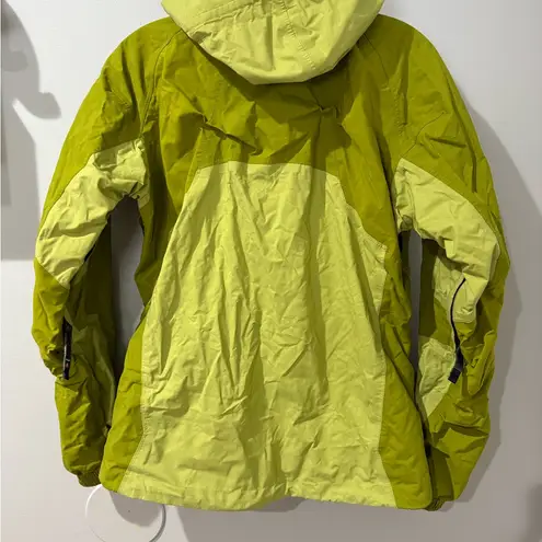 Marmot Jacket Women’s XS Green Full Zip Hooded Ski Snow Outdoor Hiking Green