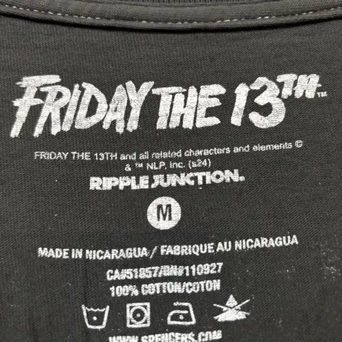 Bloody Disgusting x Friday the 13th Jason Voorhees T-Shirt Size Medium