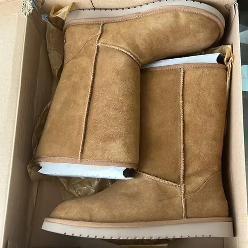 Koolaburra by Ugg UGG’s Koolaburra KOOLA Tall Boots in Chestnut, Size 11 Wide New in Box
