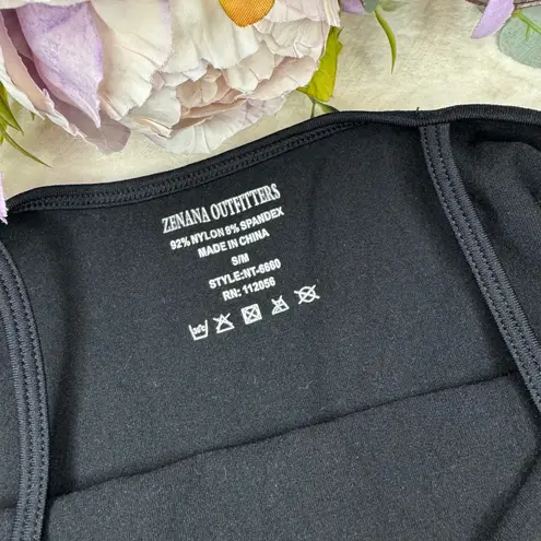 Zenana Outfitters Black Strappy Cami