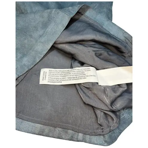 Somedays Lovin New Some Days Lovin Faux Suede Sleeveless Sweetheart Studded Dress Blue Small