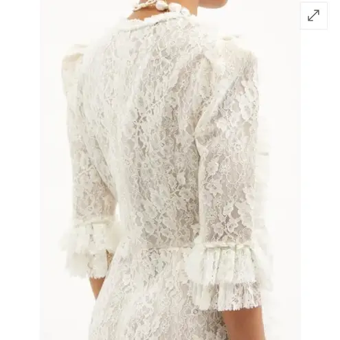 NWT THE VAMPIRE'S WIFE Anastasia Ruffled Leavers