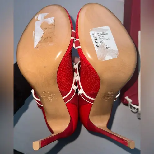 Valentino Garavani Rockstud Ankle Socks Boots Red SIZE 38.5 NEW