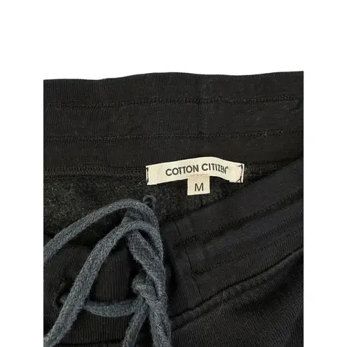 Cotton Citizen  - Drawstring Jogger Sweatpants in Black