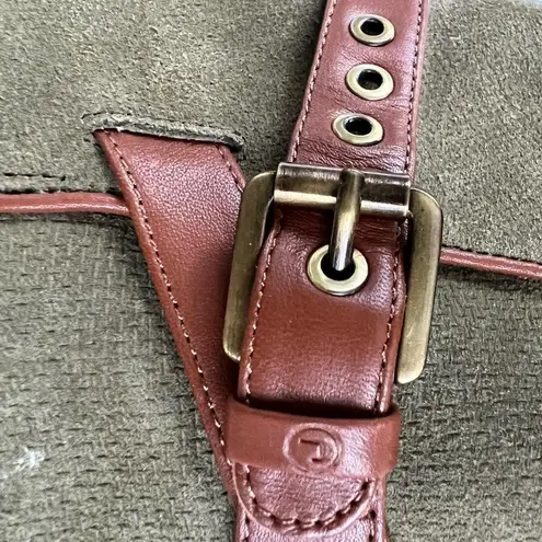 Rockport Alika Buckled Bootie in Dark Olive