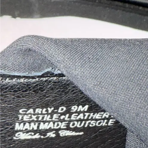 Donald Pliner CARLY Black Crepe shoes size 9