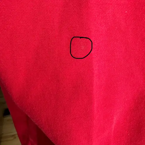 Vintage 90s Santabear Christmas Sweatshirt Red Korea Made Medium Holiday