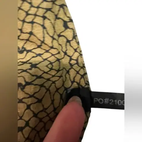 HOBO International Alicia Bronze leather clutch chain strap shoulder bag purse Brown