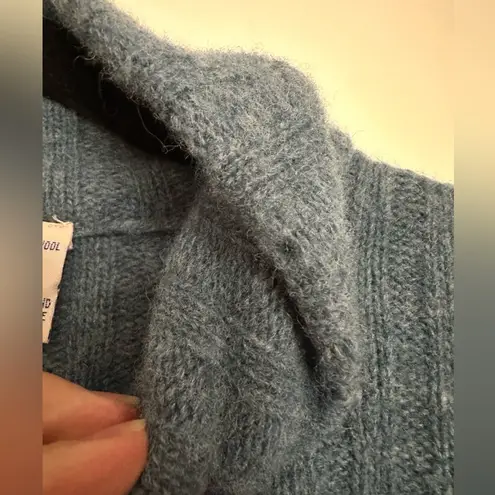 North Crest Vintage Zip Up Lambswool Blend Sweater