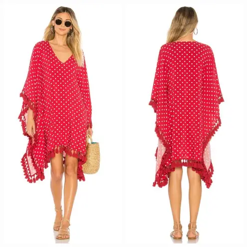 Tularosa  Delilah Kimono in Red Dot