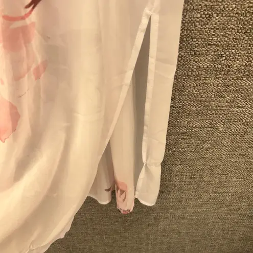 Susan Graver Womens Swim Coverup Size 2X Beach Vacation Kaftan Mumu Butterfly