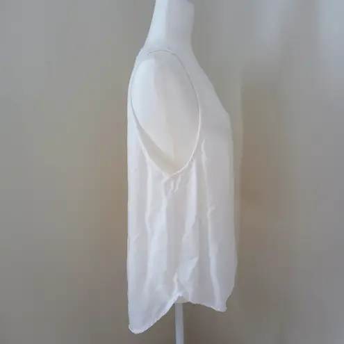 Bella Dahl Women Tank Top White Size Small