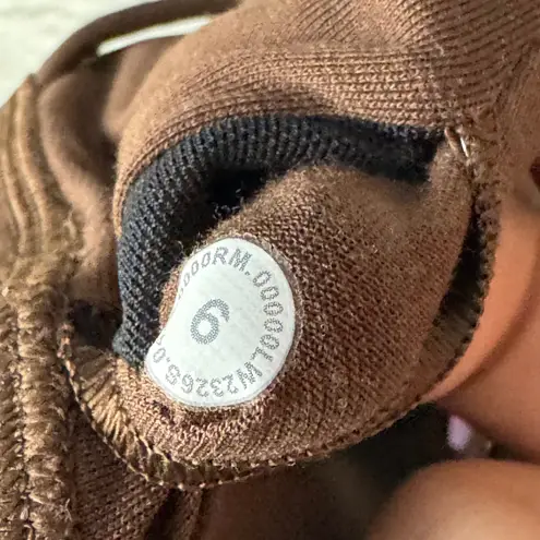 Lululemon  Align Sports Bras and Leggings Size 6 Brown Abstract Print - Image 5