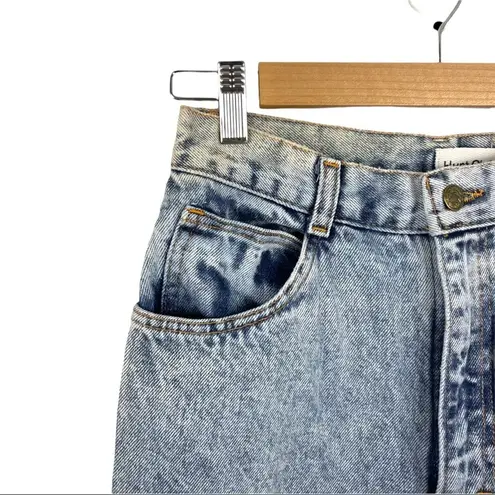 Hunt Club Vintage 12" Super High Waisted Acid Wash Mom Jeans Size 9 100% Cotton