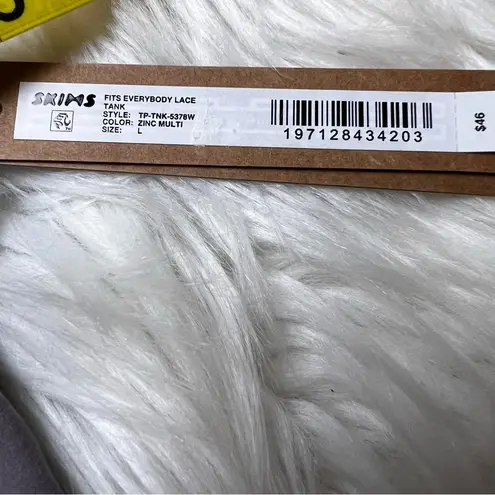 SKIMS Fits Everybody Lace Tank. Size Large. New With Tags.