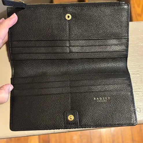 Radley London Signature Large Bifold Matinee Purse Saffiano Leather Wallet
