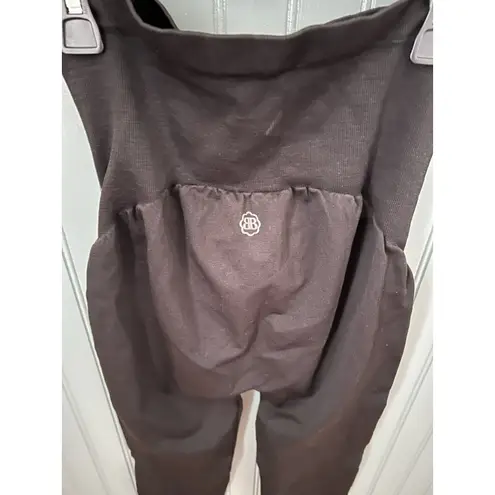 Belly Bandit Black Medium M Maternity Leggings Belly Bump Support Compression Size undefined