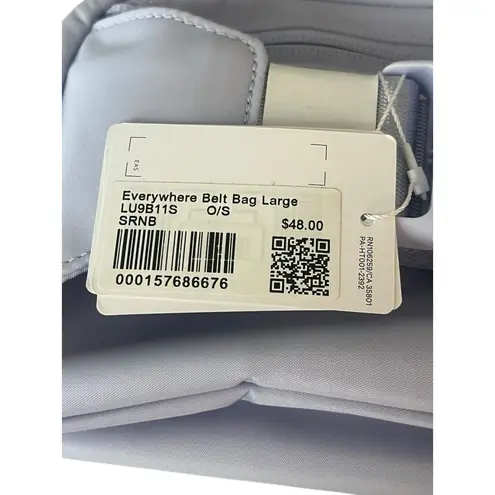 Lululemon  Everywhere Belt Bag Large Light Purple Gold Hardware Adjustable NWT thumbnail 10