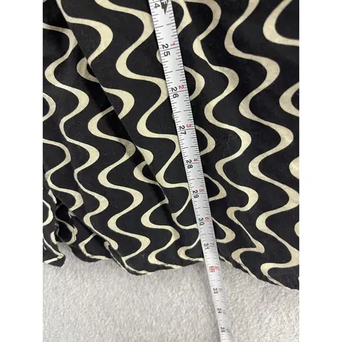 Stradivarius  Women's Dress Button Front Size Small Long Sleeve Black 100% Cotton - Image 7