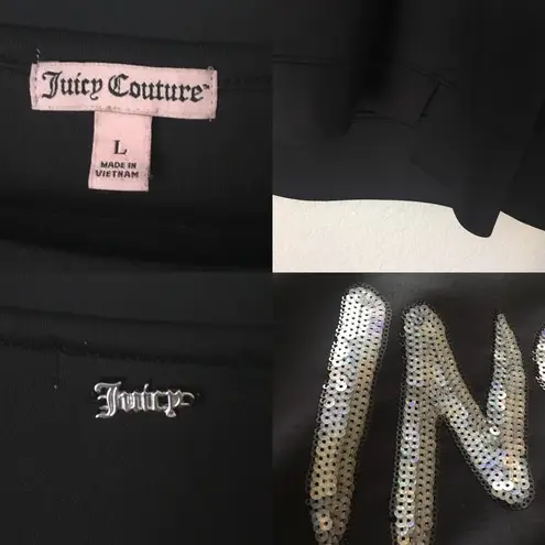 Juicy Couture  “Insta Glam” Scuba LS Top