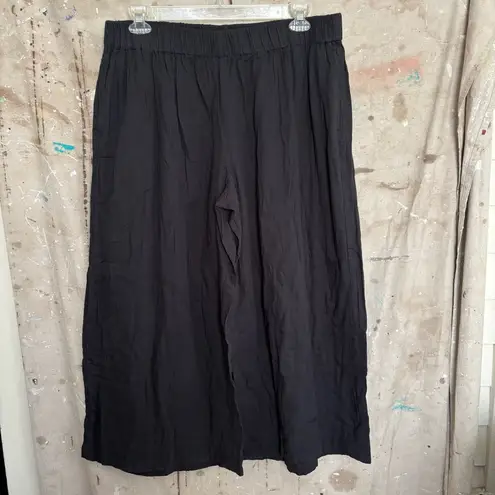 Pact 100% Organic Cotton Coastal Double Gauze Wide Leg Pant