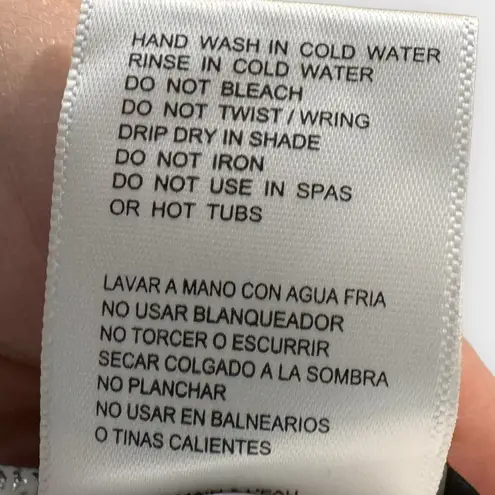 Carmen Marc Valvo NWOT Wild Story Halter One-Piece Swimsuit