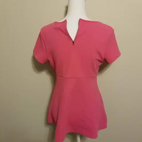 Two Hearts Maternity Pink Textured V