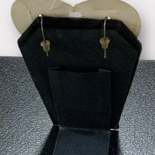 Brighton NWT  Red Enamel & Rhinestone Dangle Earrings “Sweet Hearts”