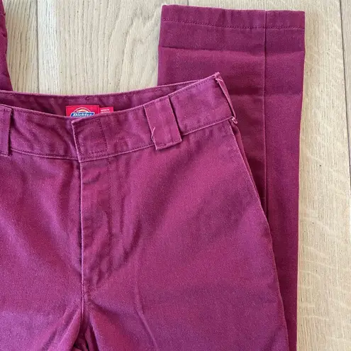 Dickies Maroon/Red Straight Leg 