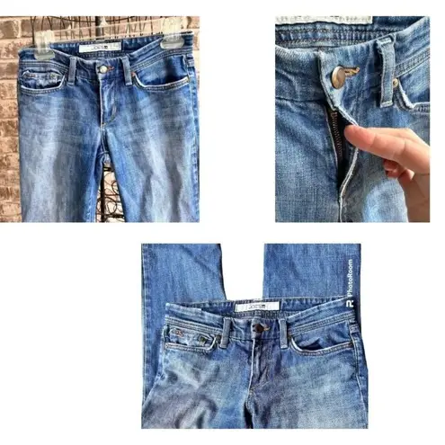 joe's jeans Vintage Joe's Bootcut Jeans in Harvey Wash Waist 26 Blue Denim Distress…