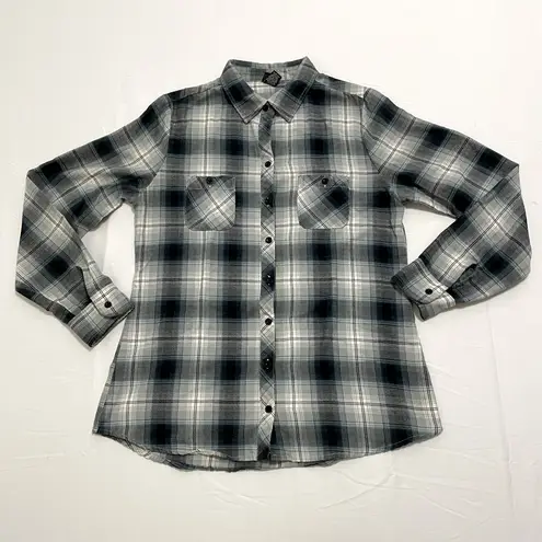 Disney  Peter pan Neverland plaid button up - Image 3