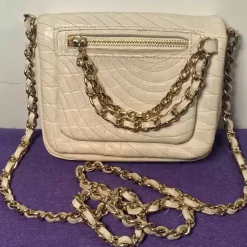 Henri Bendel  Mini Ivory Crossbody