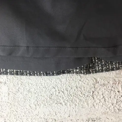 Forenza GRAY TWEED WOOL MINI SKIRT