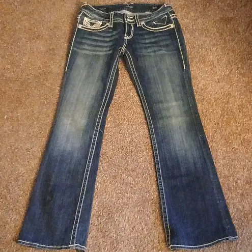 Vigoss the new York bootcut blue jeans size 5/6