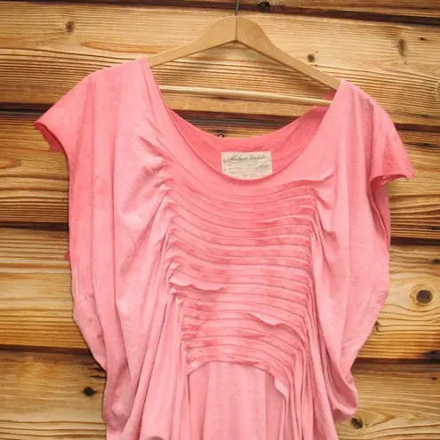 All Saints Pleated Soft Jersey Knit Top