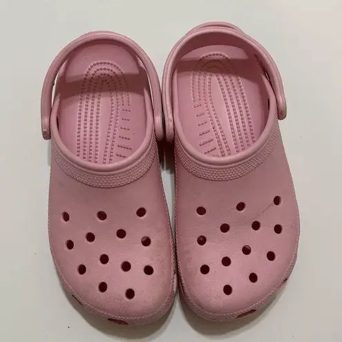 Crocs  CLASSIC CLOGS - TAFFY PINK Size 9.0