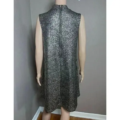 The Limited  Black and Gold Sparkly Sleeveless Dress Size Medium -Holiday/Party