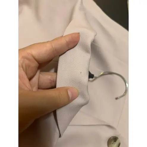 JUIDTH&CHARLES Preppy Office Light Pink Tailored Buttoned Blazer SIZE 10