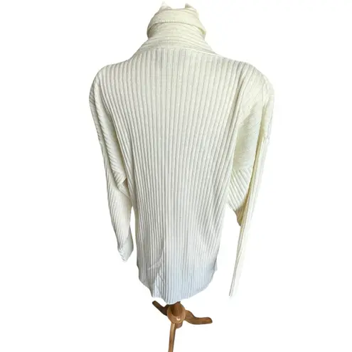 Vintage Focus USA Leopard Applique Cardigan OS Open Front Statement Maximalism Brown Size undefined