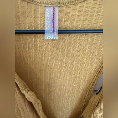 Free People Movement Caught My Tempo Jumpsuit Open back wide leg S