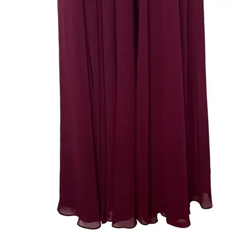Marchesa Notte Valentia Gown Women’s Size 8 Burgundy A