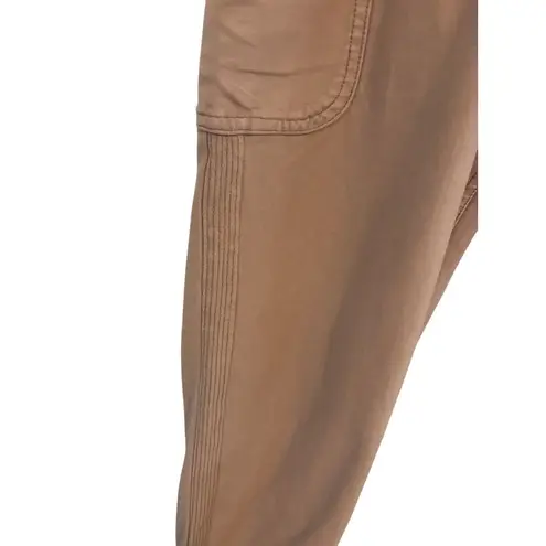 Athleta  Farallon Cargo Crop Pants Size 12 Pockets Lounge Sweat Athleisure Casual