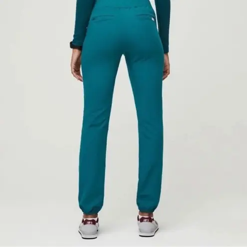 FIGS NWT Women’s Venice Jogger Scrub Pants - XXS 2XS - Pacific Blue Aqua