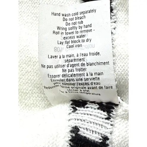 Spanner Golf Womens White Cardigan Size XXL Polka Dots Green & Black Preppy