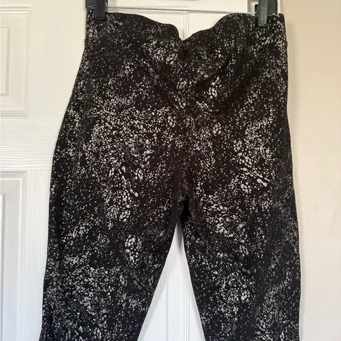 Torrid  Metallic Splatter Black Leggings 2X