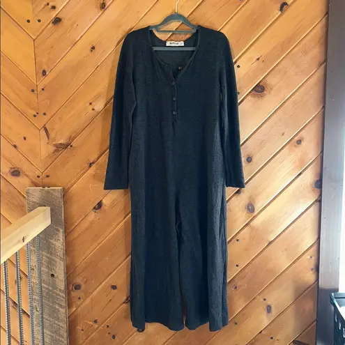 Three Bird Nest Simply Comfort dark gray jumpsuit Size XL