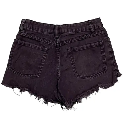 Amuse Society  Black Kenzie Cutoff Denim Jean Shorts