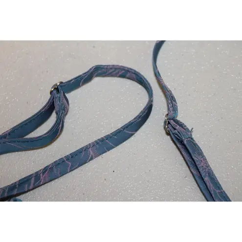 Cider Floral Ruffle Hem Satin Mini Dress Y2K Babydoll Fairy Blue Pink Summer Size S